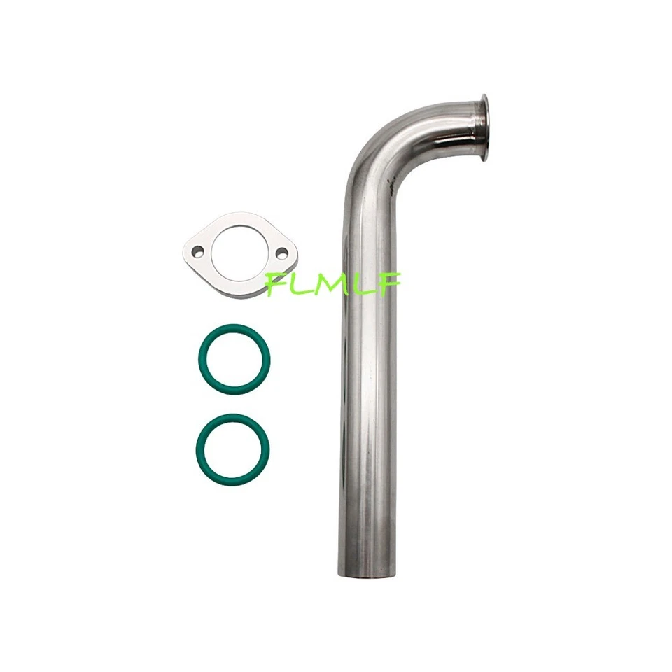 FLMLF Alloy Exhaust Pipe Header 90 Degree for 1/5 Racing Boat 26CC-30cc Engines - Image 3 of 4