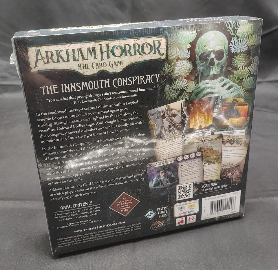 Arkham Horror LCG: The Innsmouth Conspiracy Expansion -- NIS - Image 2 of 2