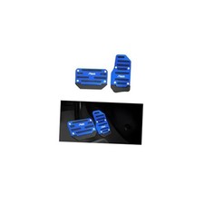 2PCS Car Transmission Pedal Cover Kits, Automatic Non-Slip Automatic/2PCS Blue