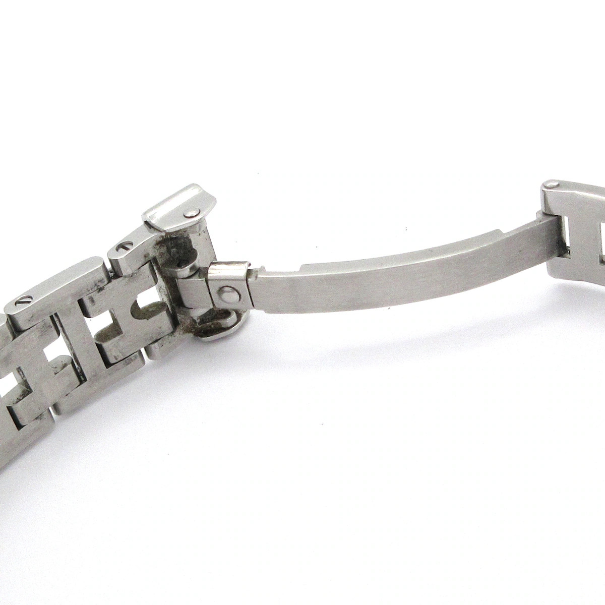 HERMES Clipper Oval CO1.210 1****** Silver Women display picture 2