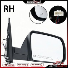 Side Mirror Fits 14-21 Toyota TUNDRA Power Heated BSM Textured Passenger Side