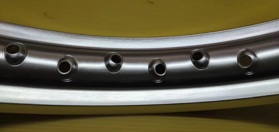 Alloy Wheel Rim 2.15X19 40H WM3.AJS BSA Triumph Royal Enfield Norton HARLEY - Image 3 of 4