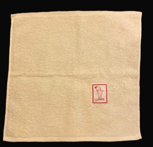 Yellow Kewpie Washcloth 13 x 13 inch Kewpies Rose O'Neill Kewpie Japan