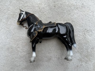 Vintage Breyer Horse #40 Black Beauty Western Pony Glossy Saddle 1950s EXCELLENT