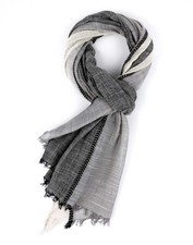 Color Block Winter Scarf for Men Long Neck Wraps Shawl Urbanstyle Scarf Gift Top