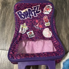 Bratz Collectible Rolling Extendable Suit Case/ Doll Carrying Case. Must Have