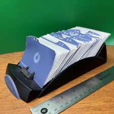 Vintage Rolodex Card File A-Z Open Top /Box Business Office Desktop Organization