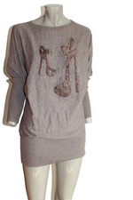 "GOLDEN DAYS" PULL LONG OU ROBE PULL COURTE T.38/40