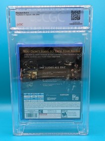Resident Evil 5 PlayStation 4 PS4 CGC 9.9 A++ Sealed Graded NOT WATA VGA