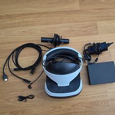 Sony PlayStation VR PSVR CUH-ZVR2 Headset + Processor Unit, Cables, Adapter