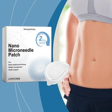 Nano Slimming Micro Needle Patch Unisex Slimming Microneedle ☸ Hoot Patch S0Z5