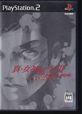 [Rare] Shin Megami Tensei 3Nocturne Maniax PS2 Software Working Sony