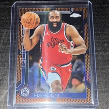 Topps Chrome 2025-26 James Harden Los Angeles Clippers #54 NBA Card