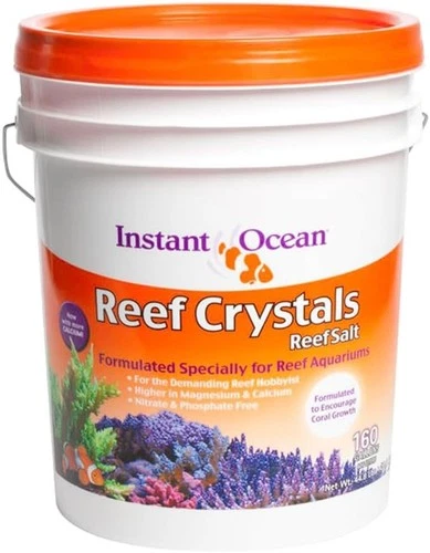 US Reef Crystals Reef Salt For 160 Gallons Enriched Formulation For Aquariums