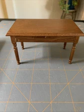 DOLLHOUSE MINIATURE FURNITURE Table Handcraft Designs, Inc. Kitchen Table 3301