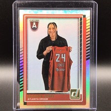 2025 Panini Donruss WNBA Brionna Jones #64 Silver Holo, Atlanta Dream