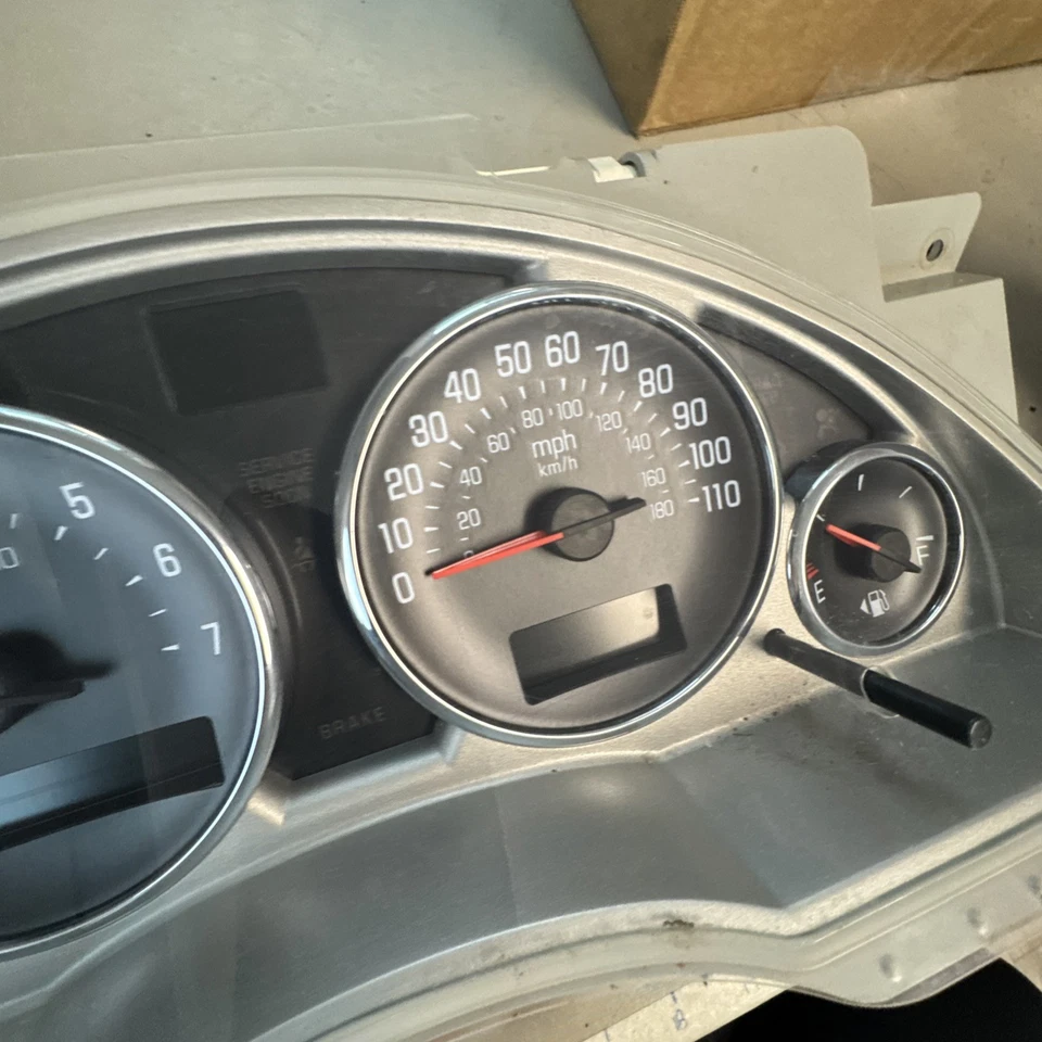 2005-2007 Buick Rendezvous Speedometer Instrument Cluster MPH OEM 193K 15224902 Foto 4 de 4