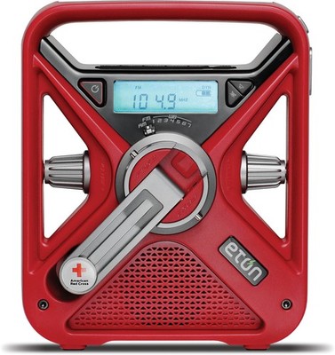 Rechargeable Emergency Weather Radio With Noaa Usb Solar Hand Crank Flashlight