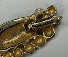 Vintage Sarah Coventry "Ebb Tide" (1960) Brooch & Earrings Set — photo 6
