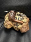 ESTATE PIPE DR. GRABOW RIVIERA,BILLIARD CARVED BOWL ,USED — photo 9