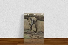 Vincent van Gogh "A Digger" Canvas Print Wall Art Home Decor