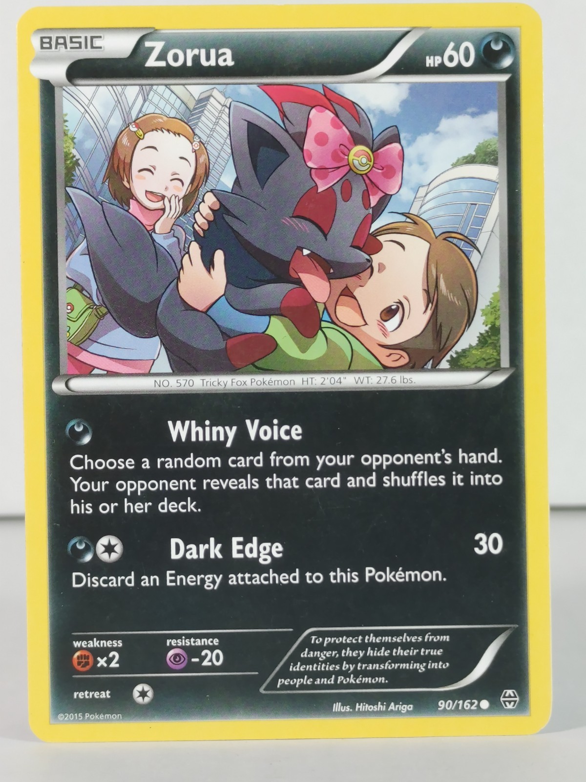 Zorua - BREAKthrough - 90/162 - Pokemon - NM - A