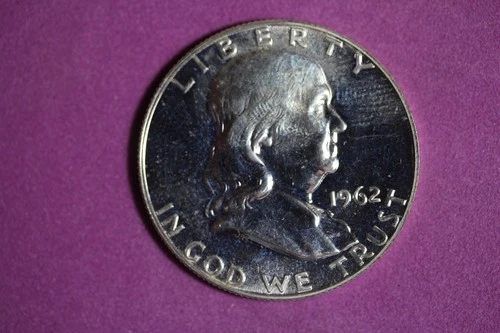ESTATE FIND 1962 - PROOF Franklin Half Dollar!!  #N07910