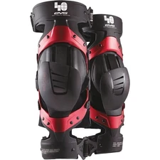 EVS Sports Axis Sport 40th Anniversary LE Knee Brace Pair | Black/Red