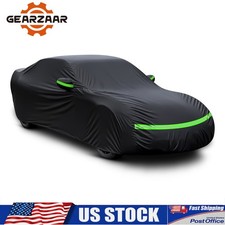 Car Cover With Zipper 210t Material Heavy Duty Lock Mounting Hardware Black Car Cover With Zipper 210t Material Heavy Duty Lock Mounting Hardware Black