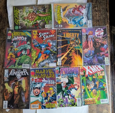 10 x US Comics, Marvel Comics, DC Comics, 1990er Jahre