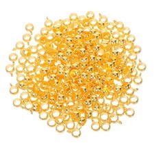 300 Pcs Links Bail Beads Charms Bracelet Making Bails for Jewelry