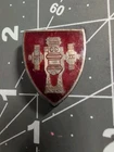 Vintage WW2 US Army Field Artillery School STERLING insignia Unit Pin #MILITARY