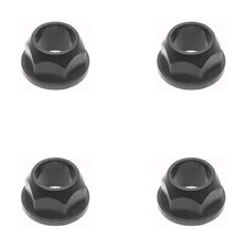 Qty 4: Plastic Hex Kingpin Flanged Bushing Fits Cub Cadet Replaces 741-0225