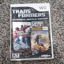 Activision Transformers Ultimate Battle Edition Combo Pack Wii E10+