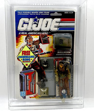 Vintage GI Joe ARAH BULLHORN Sealed  MOC 1989 Hasbro  Acrylic Included
