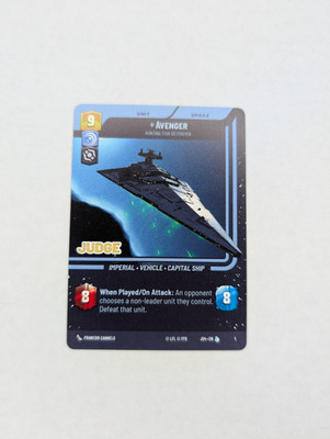 Star Wars: Unlimited Avenger - Hunting Star Destroyer - Judge Promo NM
