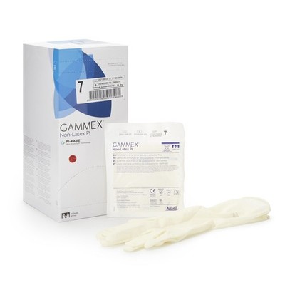 Gammex  Non-Latex PI Polyisoprene Surgical Glove, Size 7, White