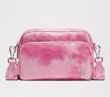 LULULEMON: Everywhere Crossbody Bag 2L Metal Hardware- Smoothie Print Strawberry