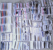 Lot of 35x Travel Sewing Kit Sets - Needle, 6 Threads, 2 Buttons, Safety pin