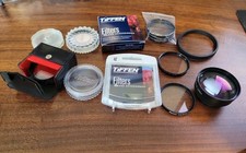Large Assorted Lot of Camera Lens Filters 37mm 49mm 55mm A1
