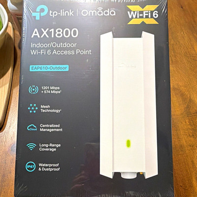TP-LINK Omada EAP610-Outdoor AX1800 Wi Fi 6 Dual-Band Mesh MU MIMO AP
