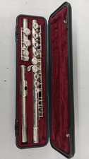 Yamaha YFL-221SII Flute Nickel Silver Plated YFL-221 SII Good Case Beginners