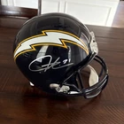 LaDainian Tomlinson Chargers Autographed Authentic Full Size NFL Helmet JSA Cert