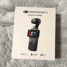 DJI Osmo Pocket 3 Creator Combo Motorized Camera Gimbal Stabilizer w/ Case