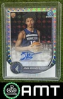 Joan Beringer RC 2025-26 Bowman Chrome Auto Geometric Refractor Timberwolves