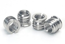 Stainless Steel 1/4"-20 Female to 3/8"-16 Male Convert Screw Adapter 4 Pieces...