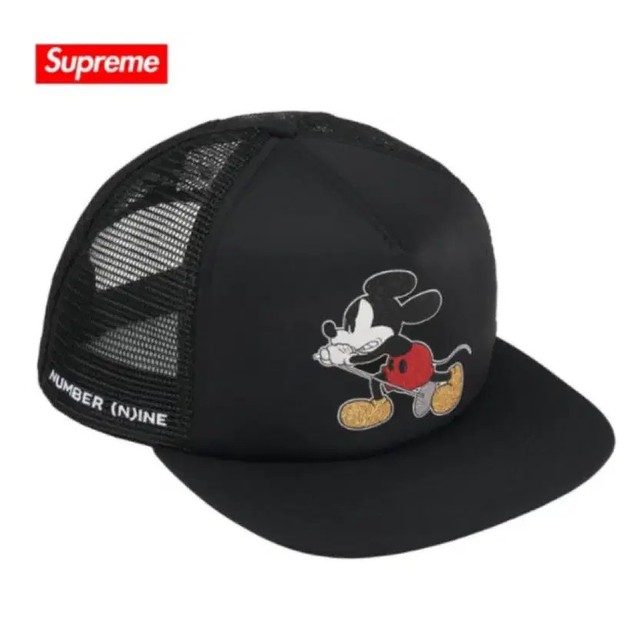 Supreme x Number Nine Mickey Cap New