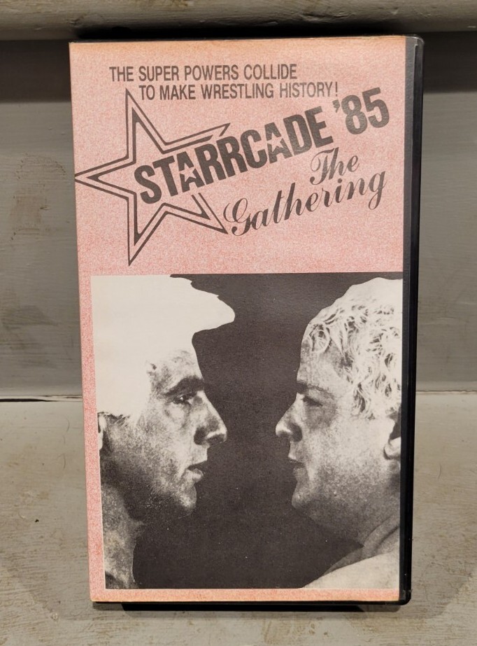 RARE Starrcade '85 The Gathering (VHS Tape, 1985) WCW NWA