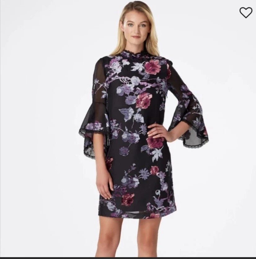 Tahari asl shift outlet dress