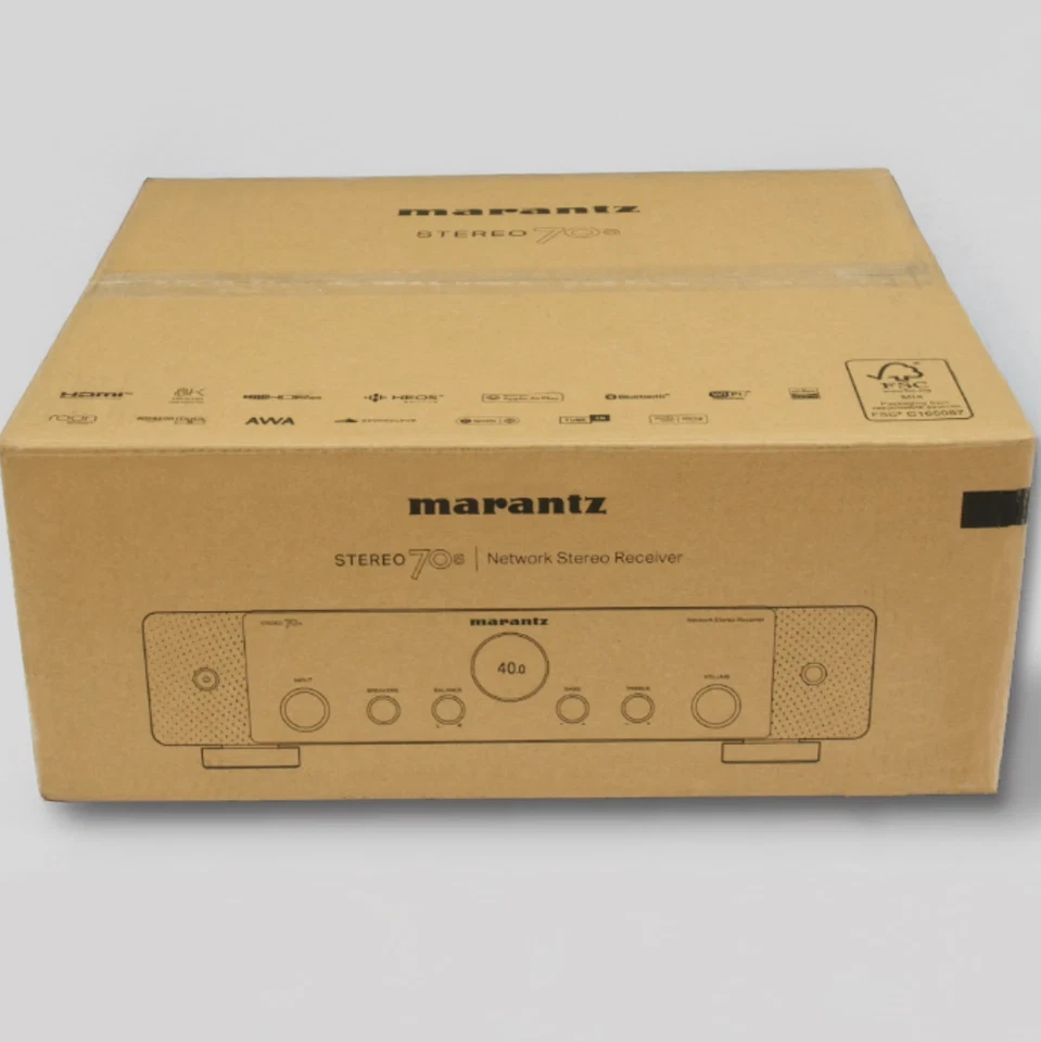 MARANTZ STEREO 70S/FN SILVER NETWORK STEREO RECEIVER HDMI HI-FI AMPLIFIER AC100V - Photo 1/1